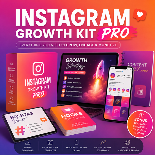 Instagram Growth Kit Pro
