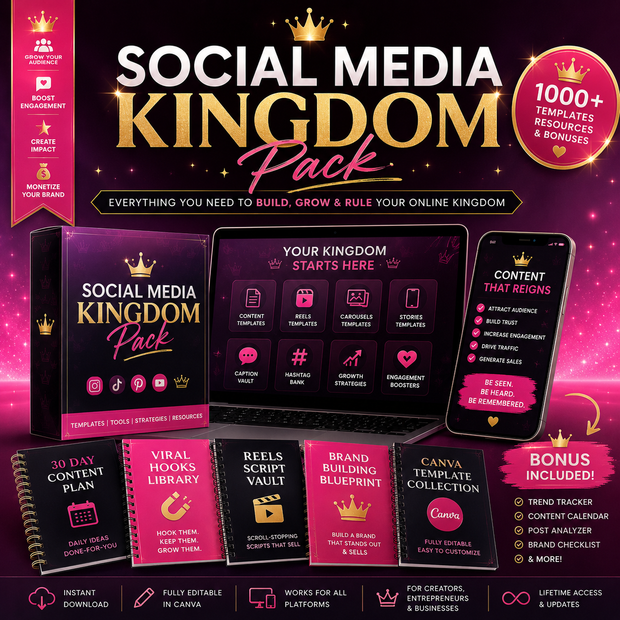 Social Media Kingdom Pack